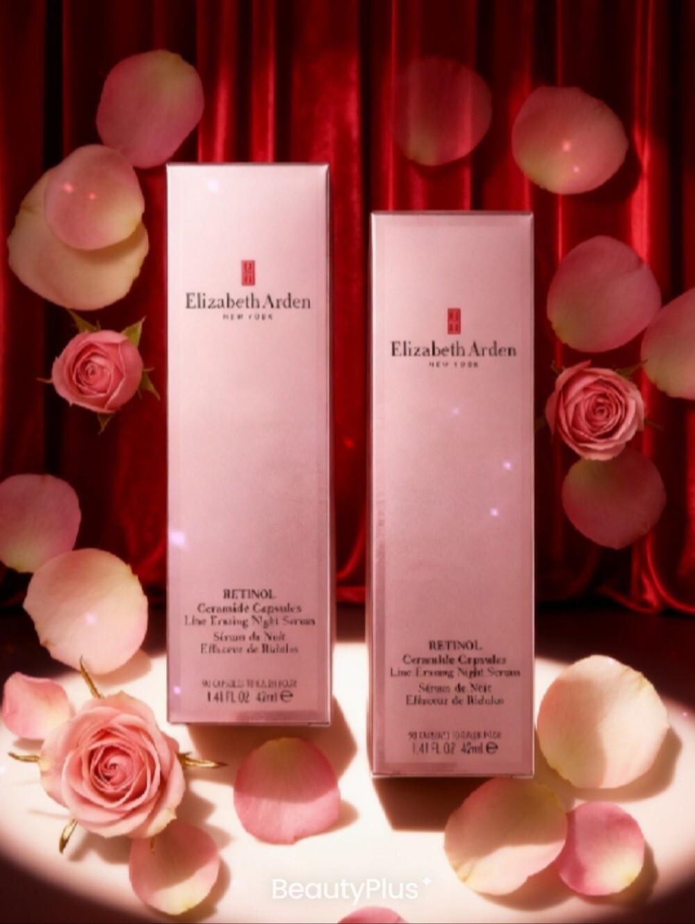The Orginal Elizabeth Arden Retinol Ceramide 90Capsules Line Erasing Night Serum